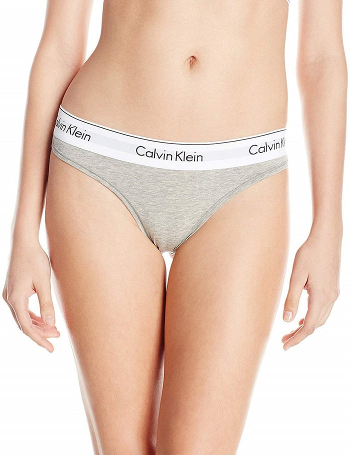 Calvin Klein Women's Modern Cotton Thong Panty - F3786
