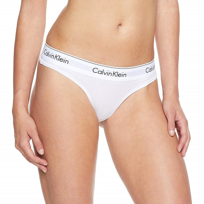 Calvin Klein Women's Modern Cotton Thong Panty - F3786