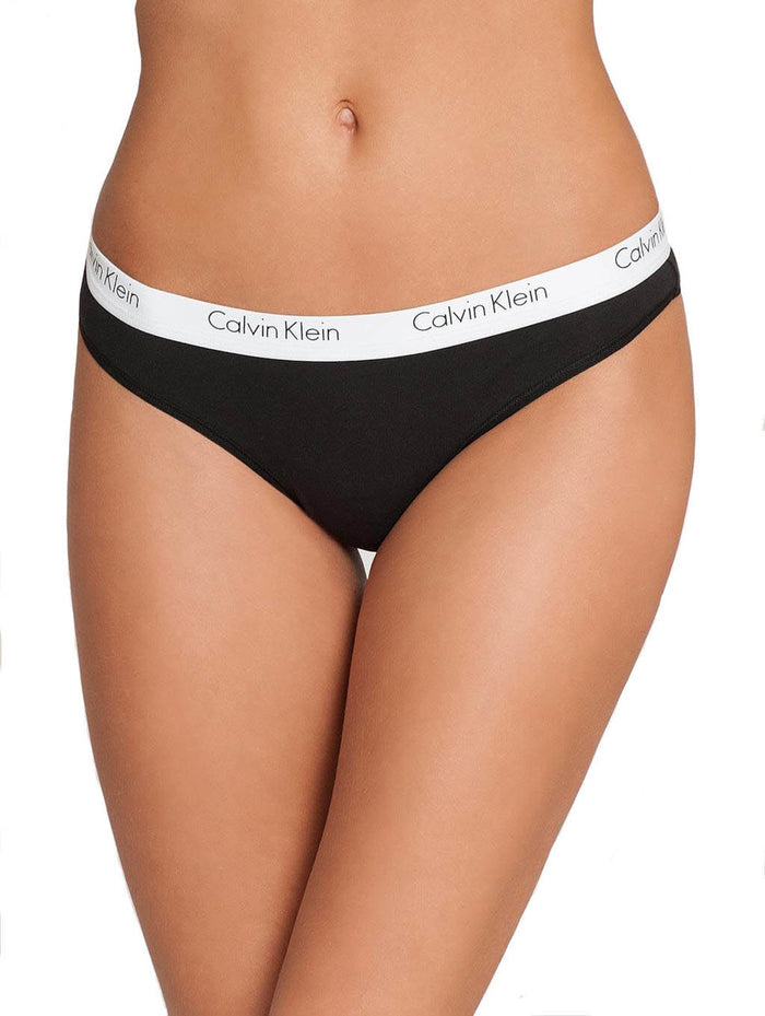 Calvin Klein Women's Standard Ck One Cotton Thong Panty -QF1368