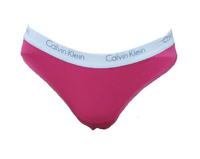 Calvin Klein Women's Standard Ck One Cotton Thong Panty -QF1368
