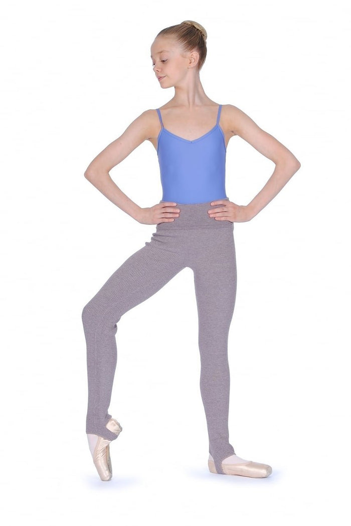 Capezio Girls Foldover Waistband Stirrup Pants - CK1036C