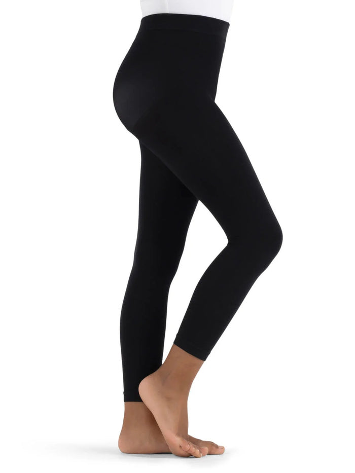 Capezio Girls Footless Tight w Self Knit Waist Band - 1917C