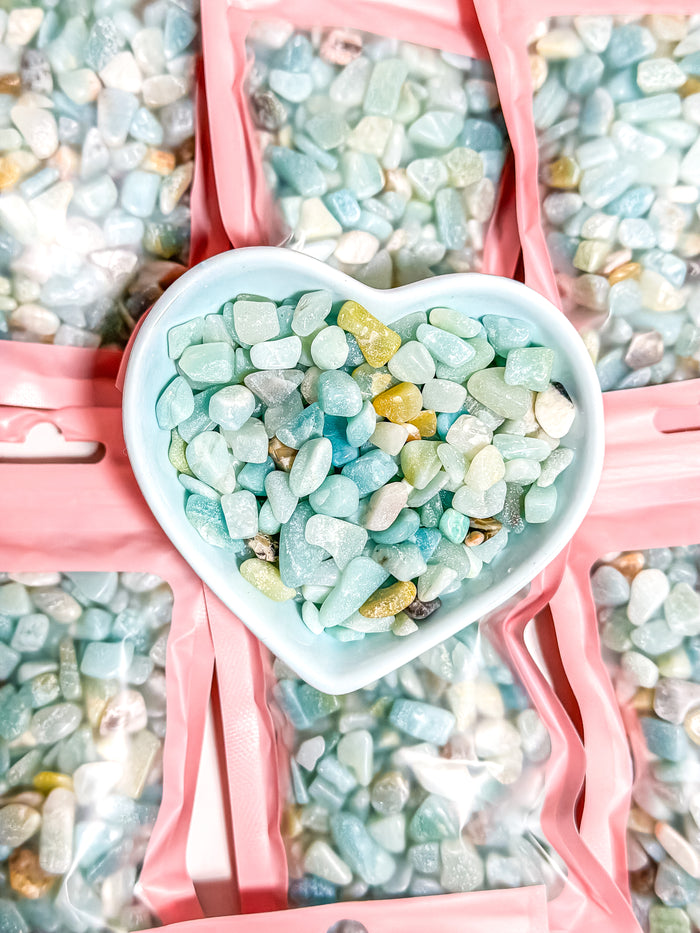 Caribbean Calcite Crystal Chip Bag
