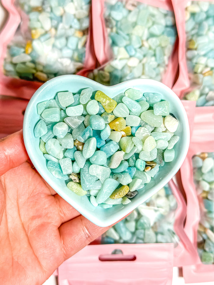 Caribbean Calcite Crystal Chip Bag