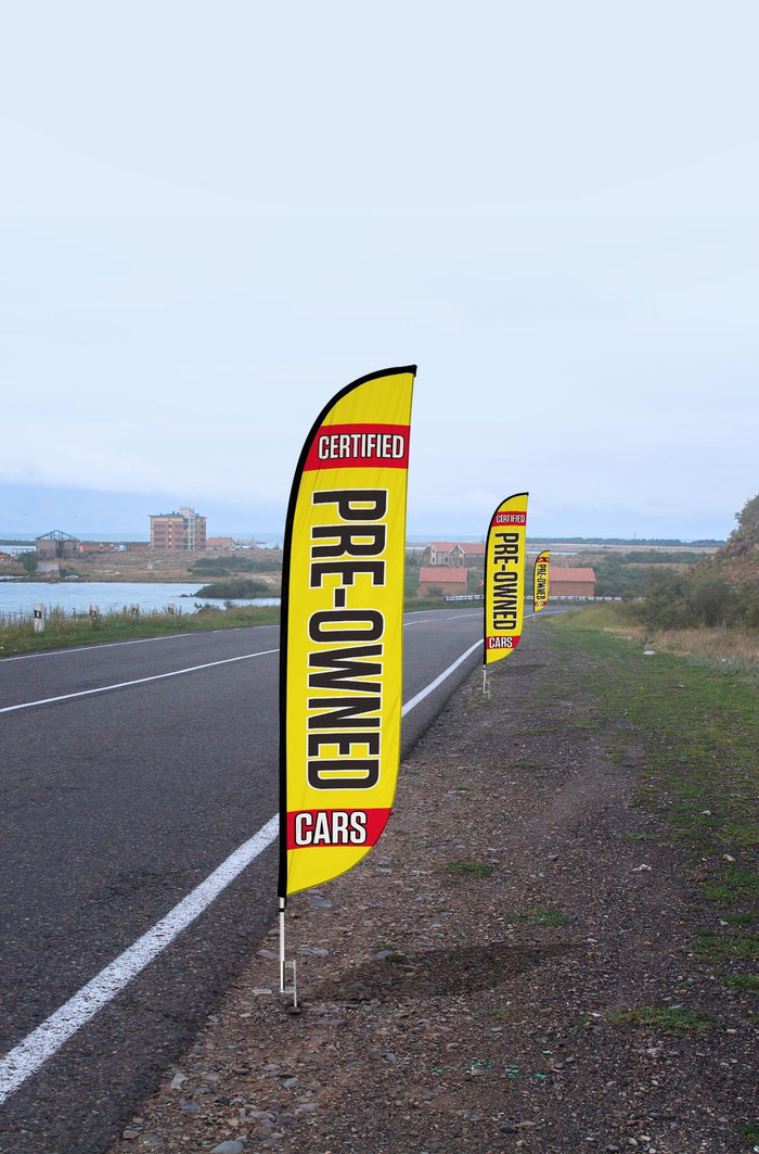 Certified Pre-Owned Feather Flag