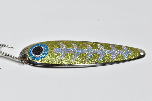salmon trout trolling spoon hyper -Vis+ lure tape hyperspoonz hyper vis lure tape
