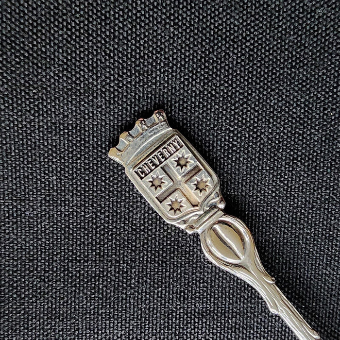 Cheverny Commune France Collectible Souvenir Spoon 5" (12cm) Silver Plated