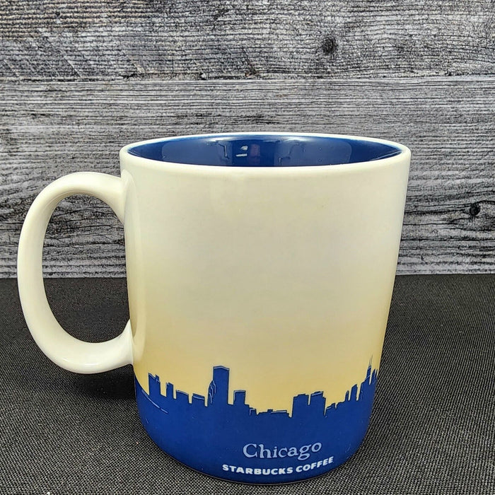 Chicago Starbucks Coffee Mug 16oz Cup Collectors Series of the Water Tower 2008