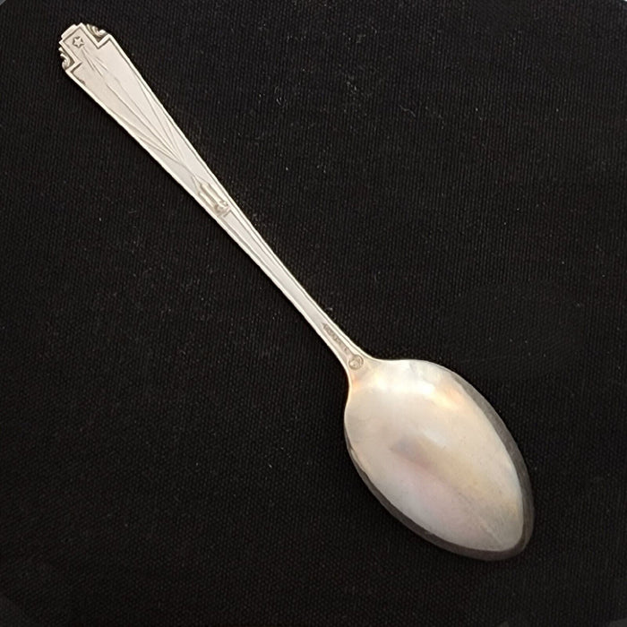 Chicago Worlds Fair 1933 Century of Progress Sterling Souvenir Spoon 5 7/8"