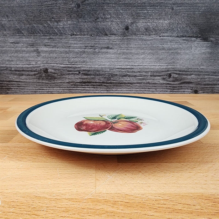 China Pearl Casuals Apples 4 Bread and Butter Plate Set Dinnerware 6 3/8"