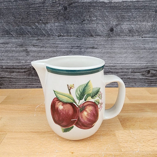 China Pearl Casuals Apples Creamer Pitcher Dinnerware Tableware 7 5/8"