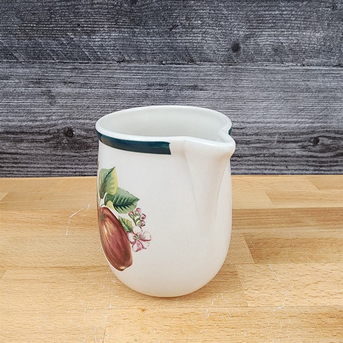 China Pearl Casuals Apples Creamer Pitcher Dinnerware Tableware 7 5/8"