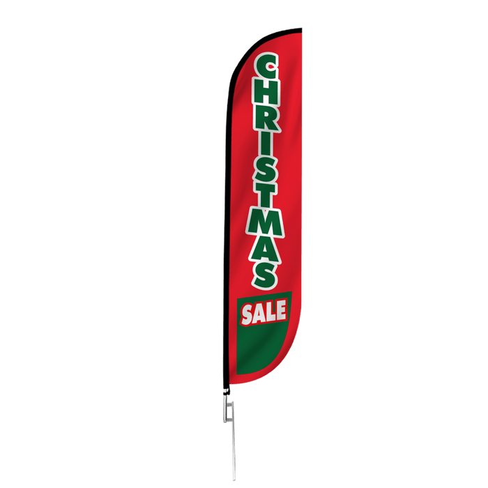 Christmas Sale Feather Flag