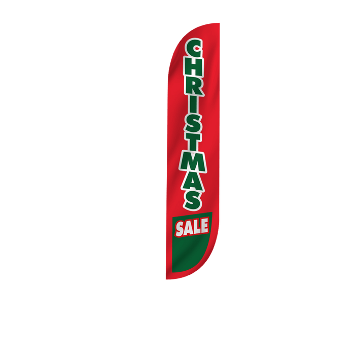 Christmas Sale Feather Flag