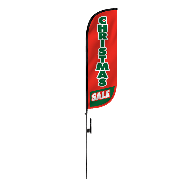 Christmas Sale Feather Flag