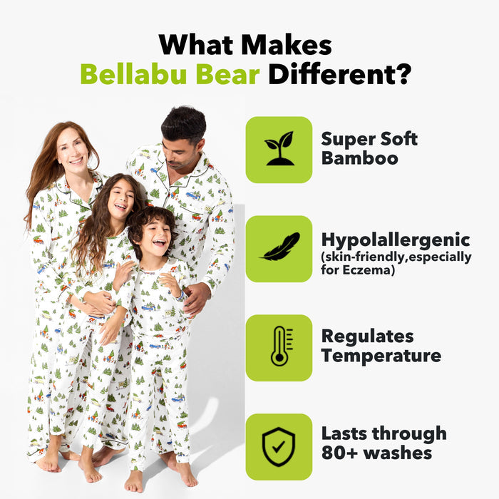 Christmas Tree Farm Bamboo Women's Pajama Set