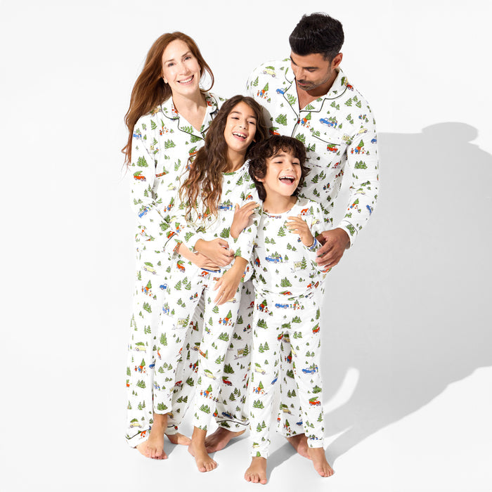 Christmas Tree Farm Bamboo Women's Pajama Set