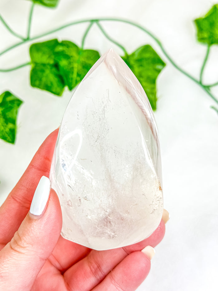 Clear Quartz Flame #5