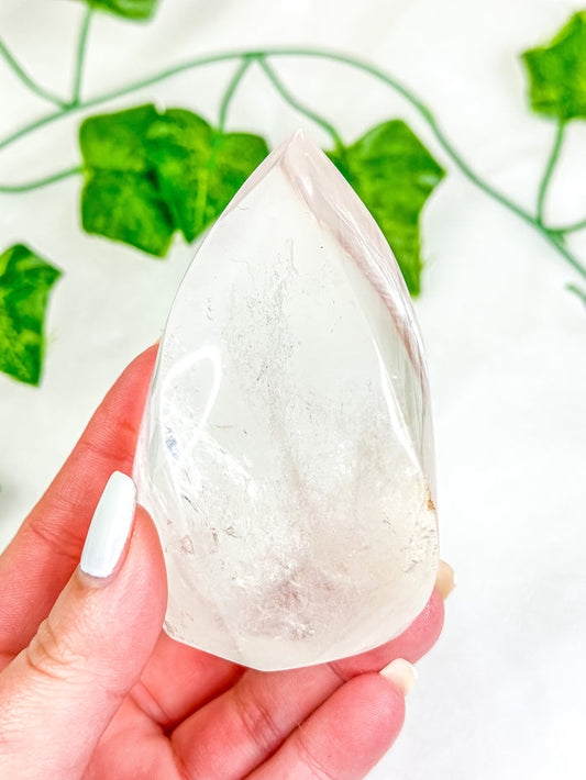 Clear Quartz Flame #5