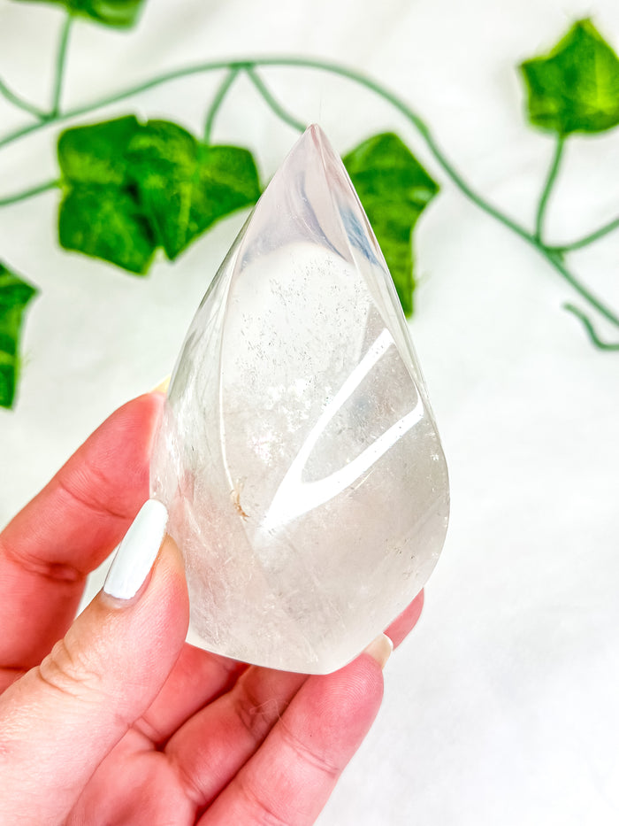 Clear Quartz Flame #5