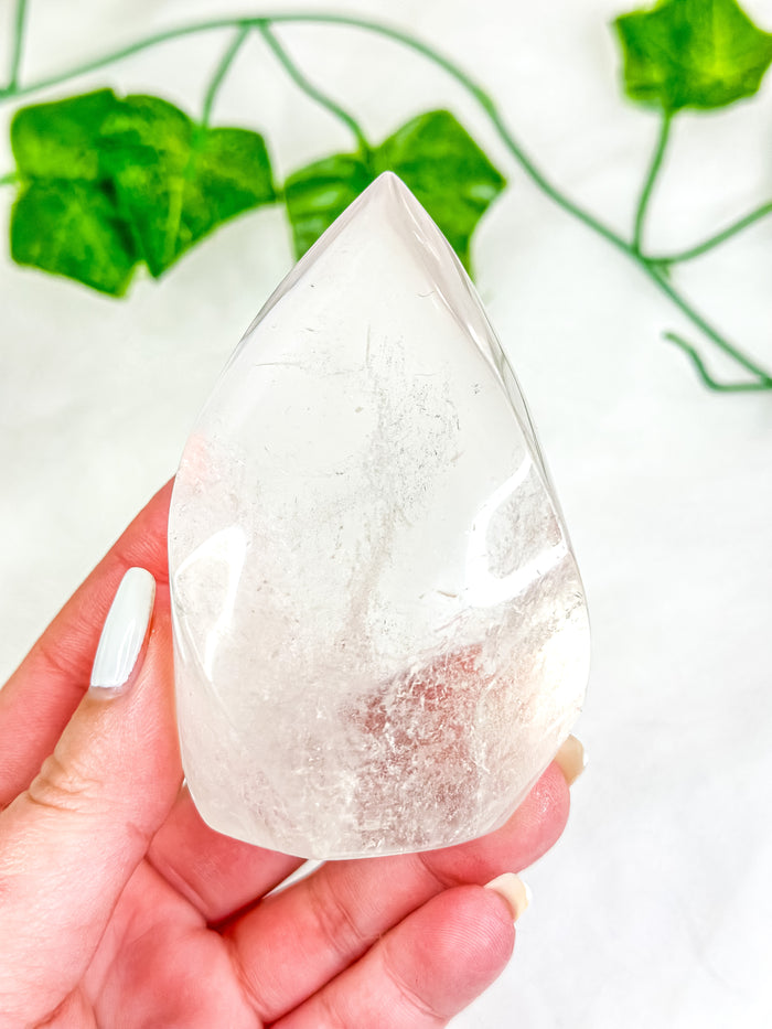 Clear Quartz Flame #5