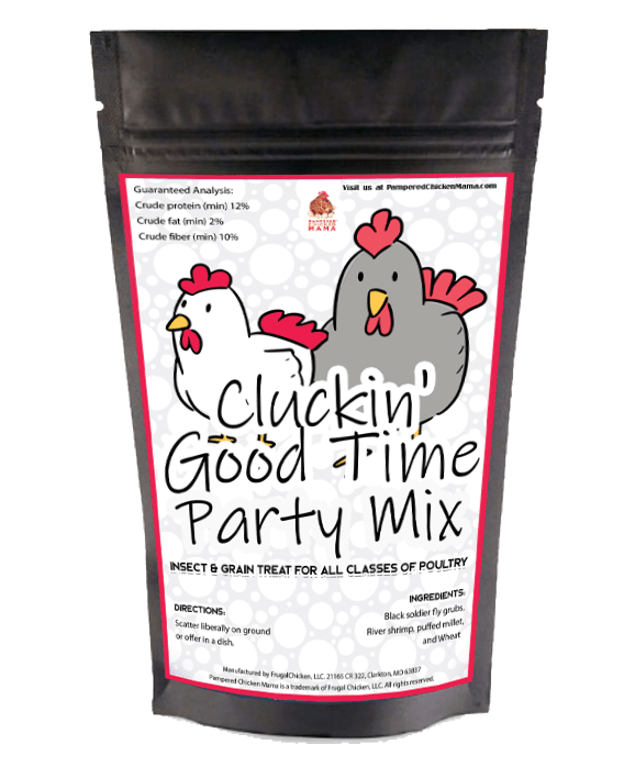 Cluckin Great Time Textured Treat To Encourage Foraging