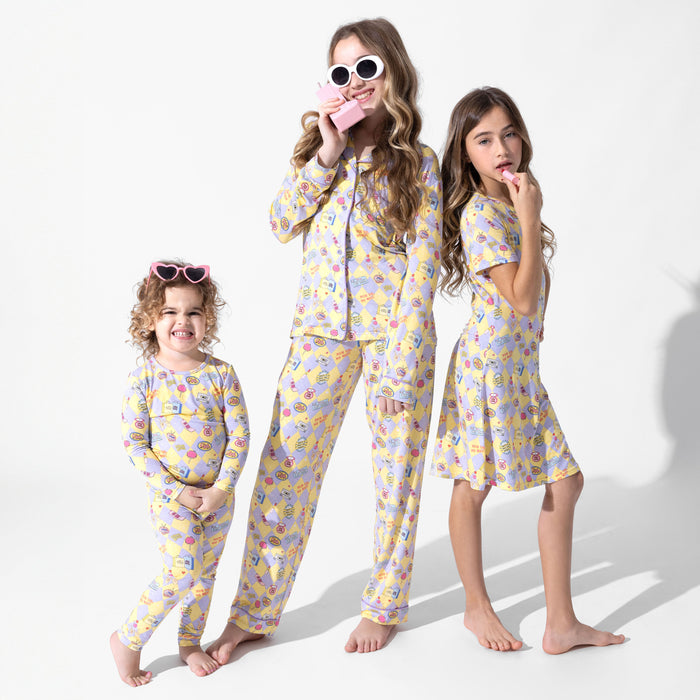 Clueless As If! Bamboo Girls' Short Sleeve Dress
