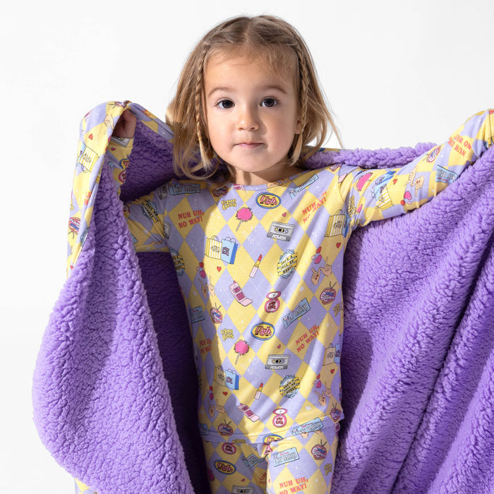 Clueless As If! Bamboo Sherpa Blanket
