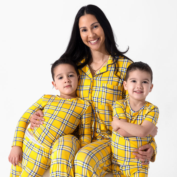 Clueless Total Betty Plaid Bamboo Women's Pajama Set