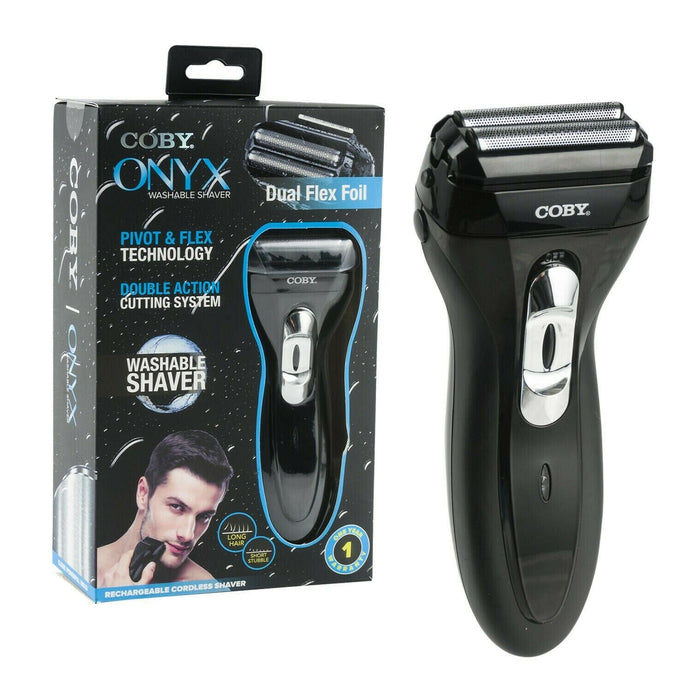 Coby Onyx Shaver Washable Trimmer Cordless Rechargeable For Face And Body $19.99