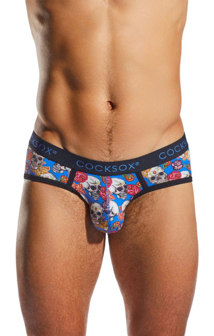 Cocksox Day of the Dead Sports Brief - CX76DD
