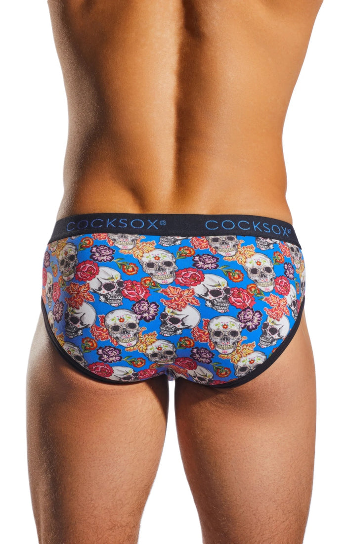 Cocksox Day of the Dead Sports Brief - CX76DD