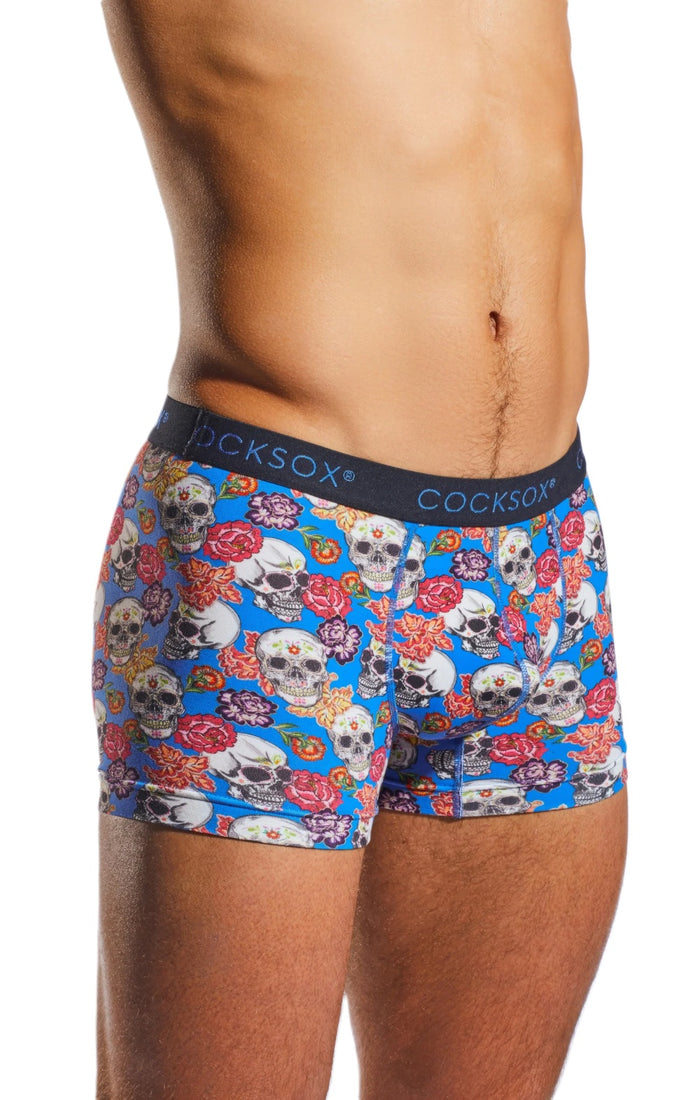 Cocksox Men's Day of the Dead Boxer Brief - CX12DD
