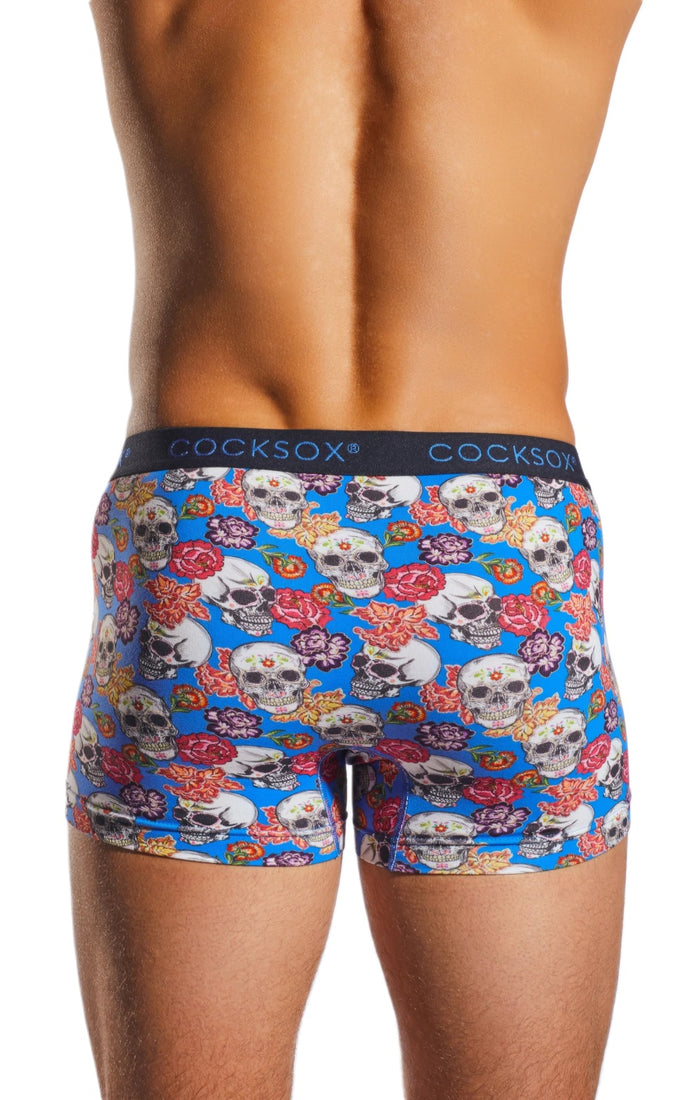Cocksox Men's Day of the Dead Boxer Brief - CX12DD