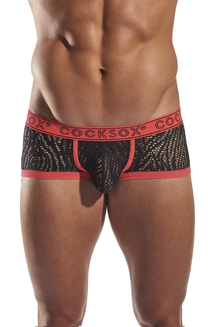 Cocksox Men's Underwear Mesh Trunk - CX68SD
