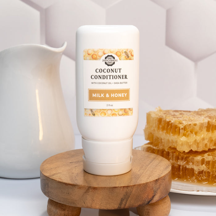 Rustic Strength, Coconut Conditoner, 2oz Plastic, Milk & Honey