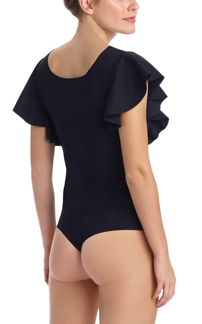 Commando Bonded Ruffled Bodysuit - BDS153
