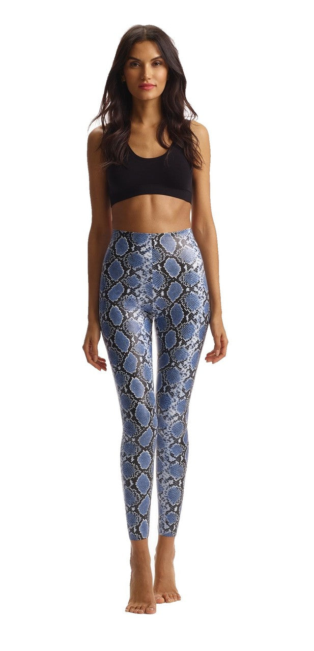 Commando Faux Leather Animal Print Legging - SLG50