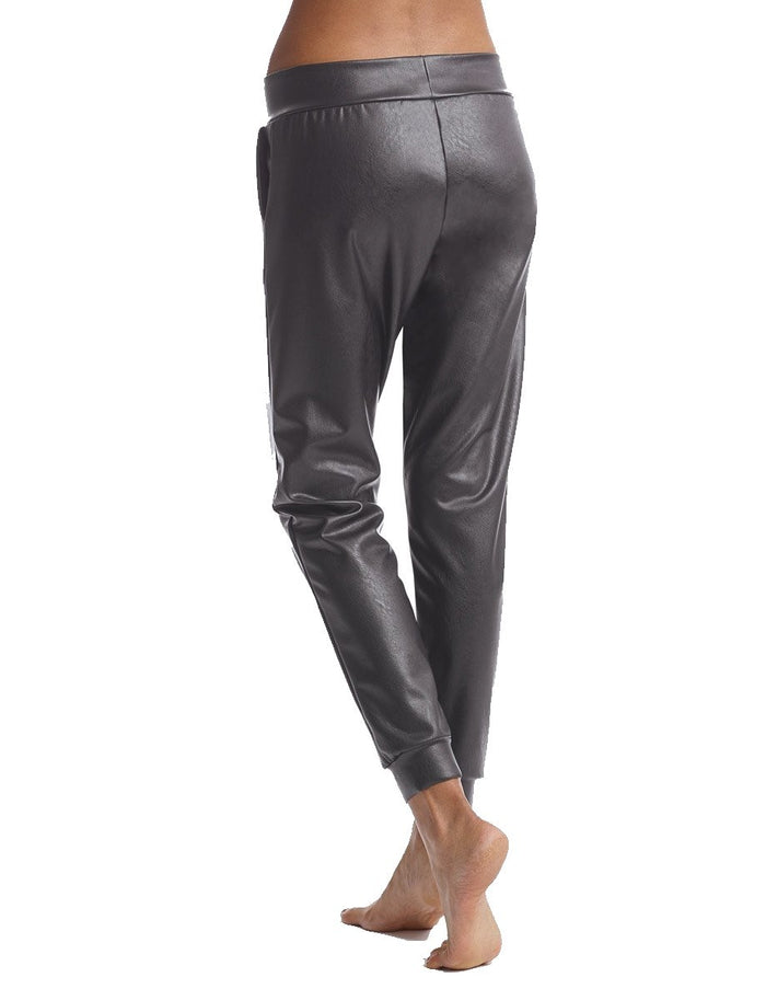 Commando Faux Leather Jogger - SLG45