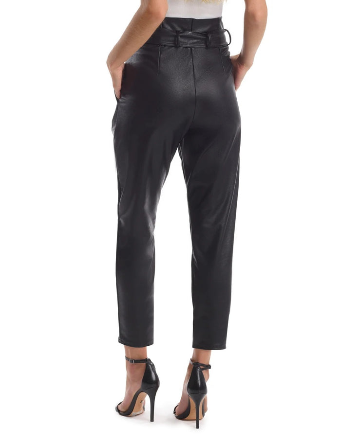 Commando Faux Leather Paperbag Pants - SLG451
