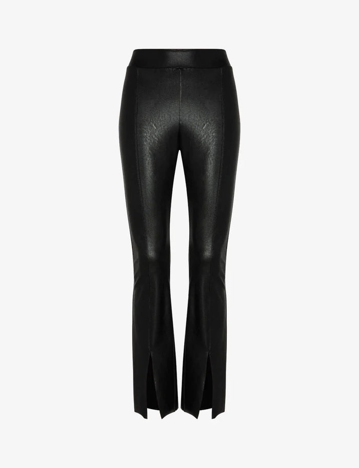 Commando Faux Leather Split Front Pant - SLG70