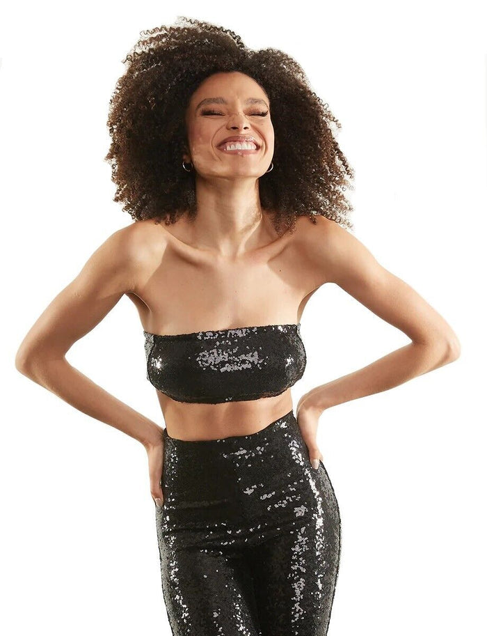 Commando Sequin Bandeau - SEQ203