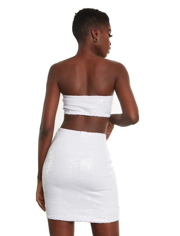 Commando Sequin Mini Skirt - SK205