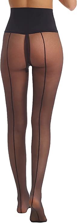 Commando The Essential Back Seam Sheer Tights - HF044