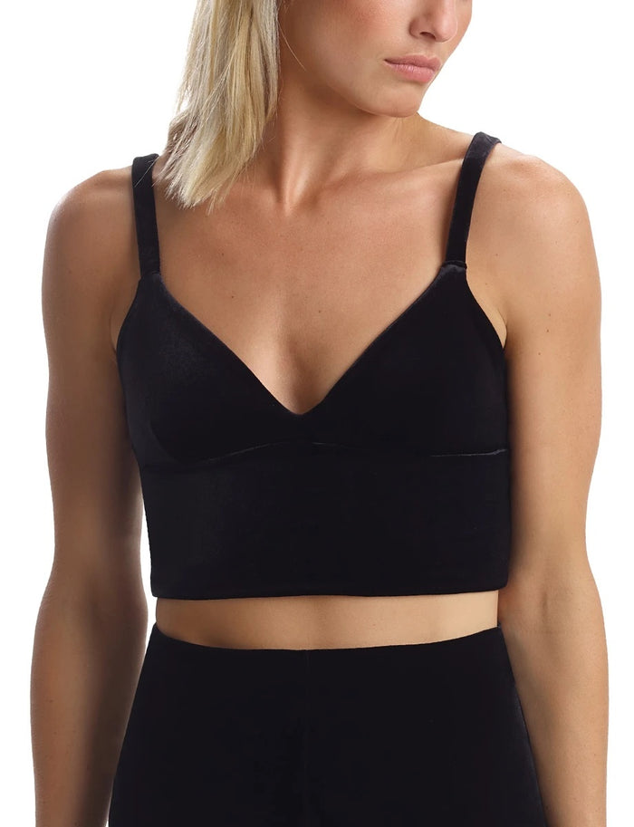 Commando Velvet Longline Bralette - VV202