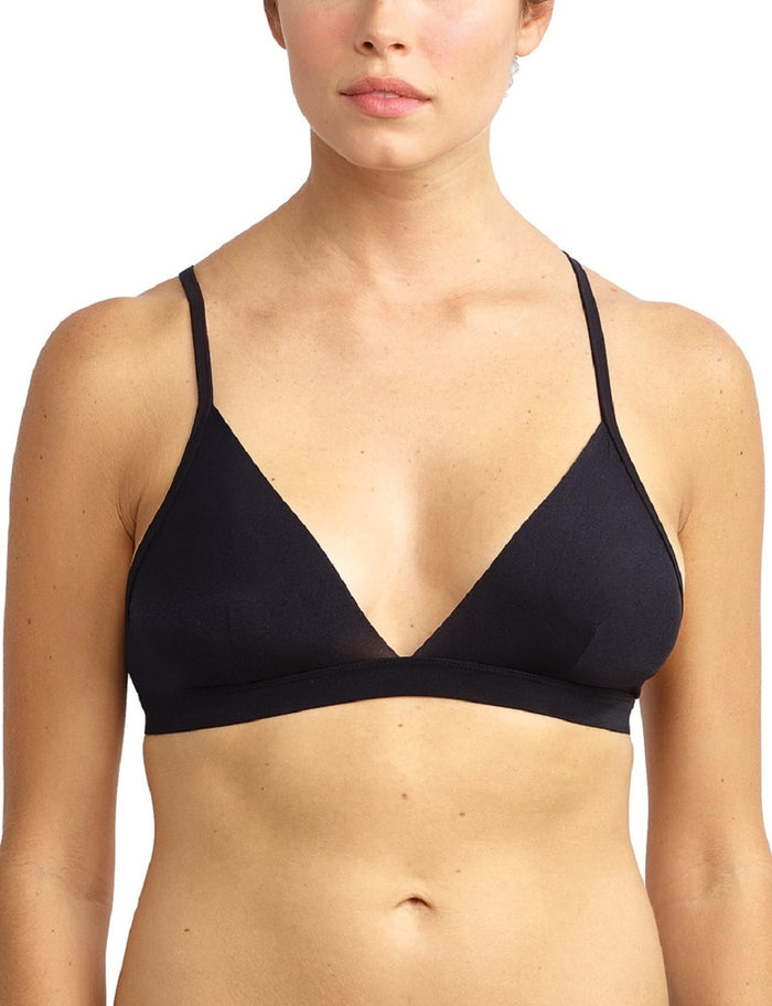 Commando Women's Crown Embroidered Bralette - BRA213