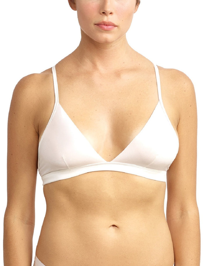 Commando Women's Crown Embroidered Bralette - BRA213