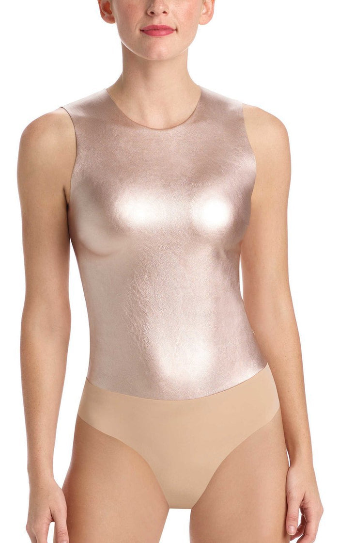 Commando Women's Faux Leather Bodysuit - BDS01
