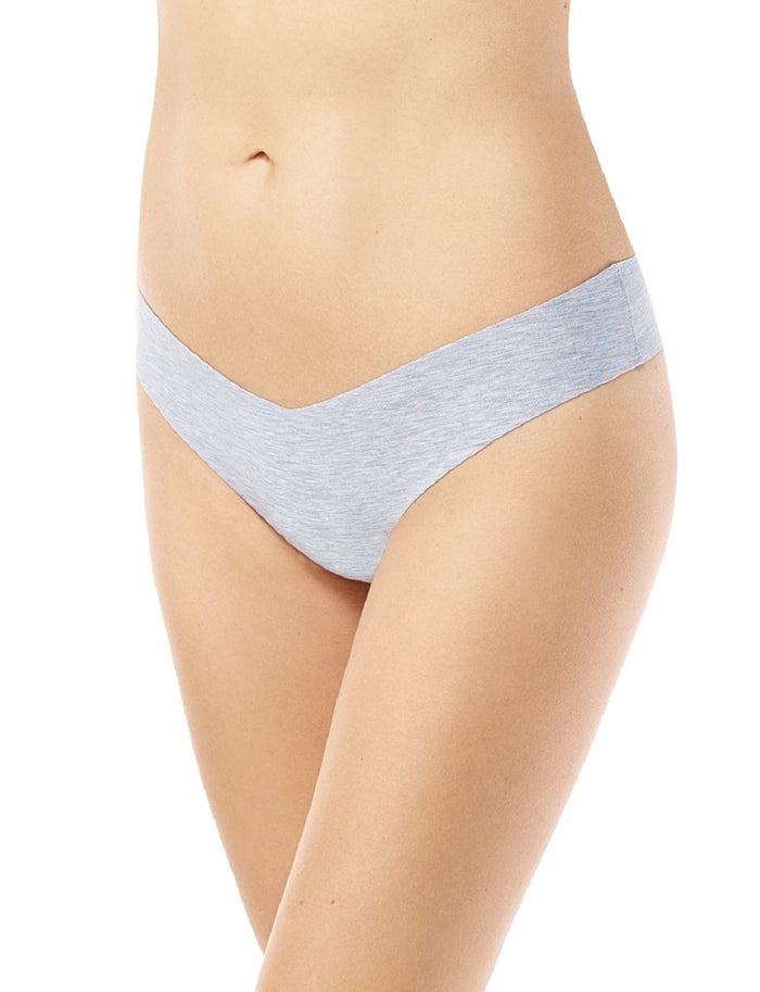 commando Women's Heathered Cotton Thong CCT55