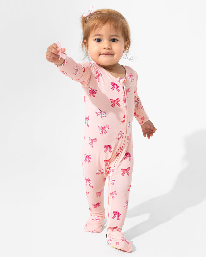 Coquette Cutie Bundle -  Bamboo Convertible Footie